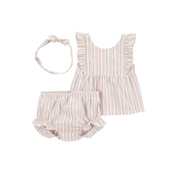 Carter's candy stripe 3-piece set (9M-24M)