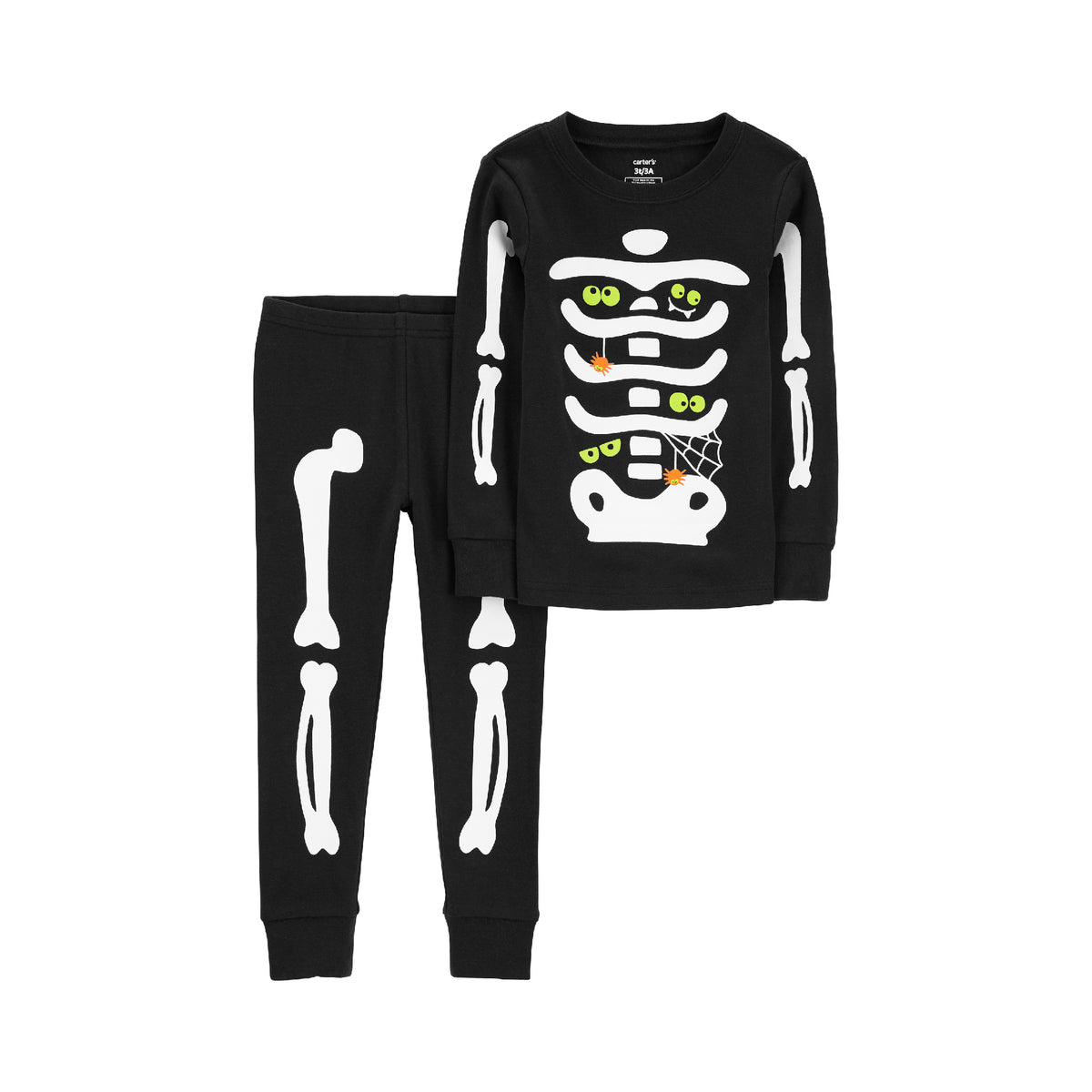 [Fluorescent] Carter's Bone Shape 2-piece Set (9M-24M)