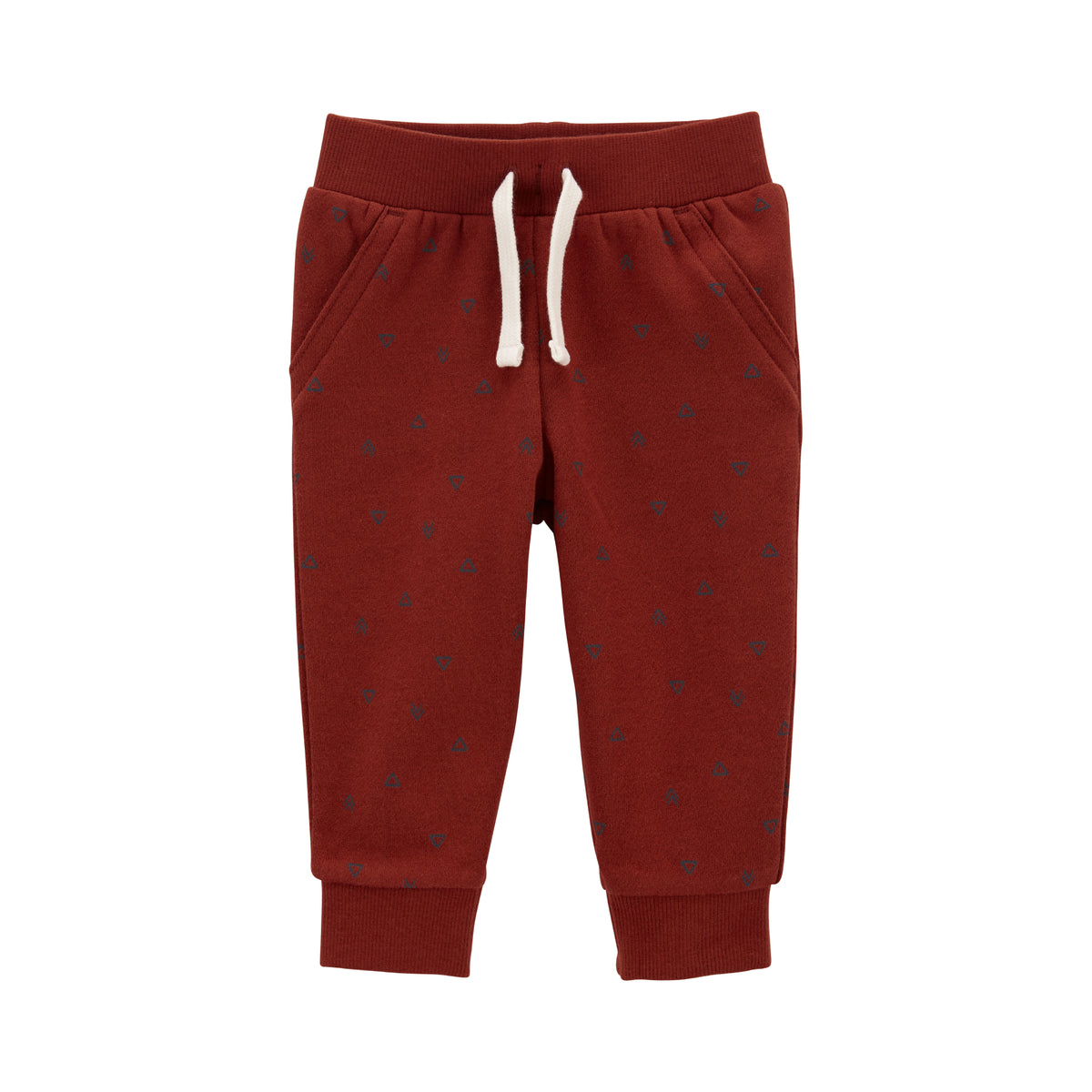 Carter's dark red comfortable trousers (6M-24M)