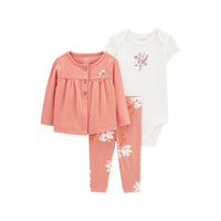 Carter's Floral Pink Dream 3-piece Set (3M-12M)