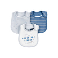 Carter's Flying Over the Blue Sky 3-piece bib set (OSZ)