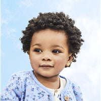 OshKosh white dot blue long-sleeved top (12M-24M)