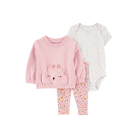 Carter's Pink Bunny Sweet 3-piece Set (6M-24M)