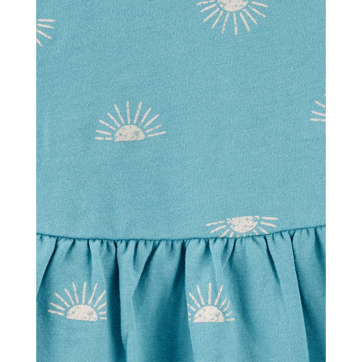 Carter's turquoise floral dress (6M-24M)