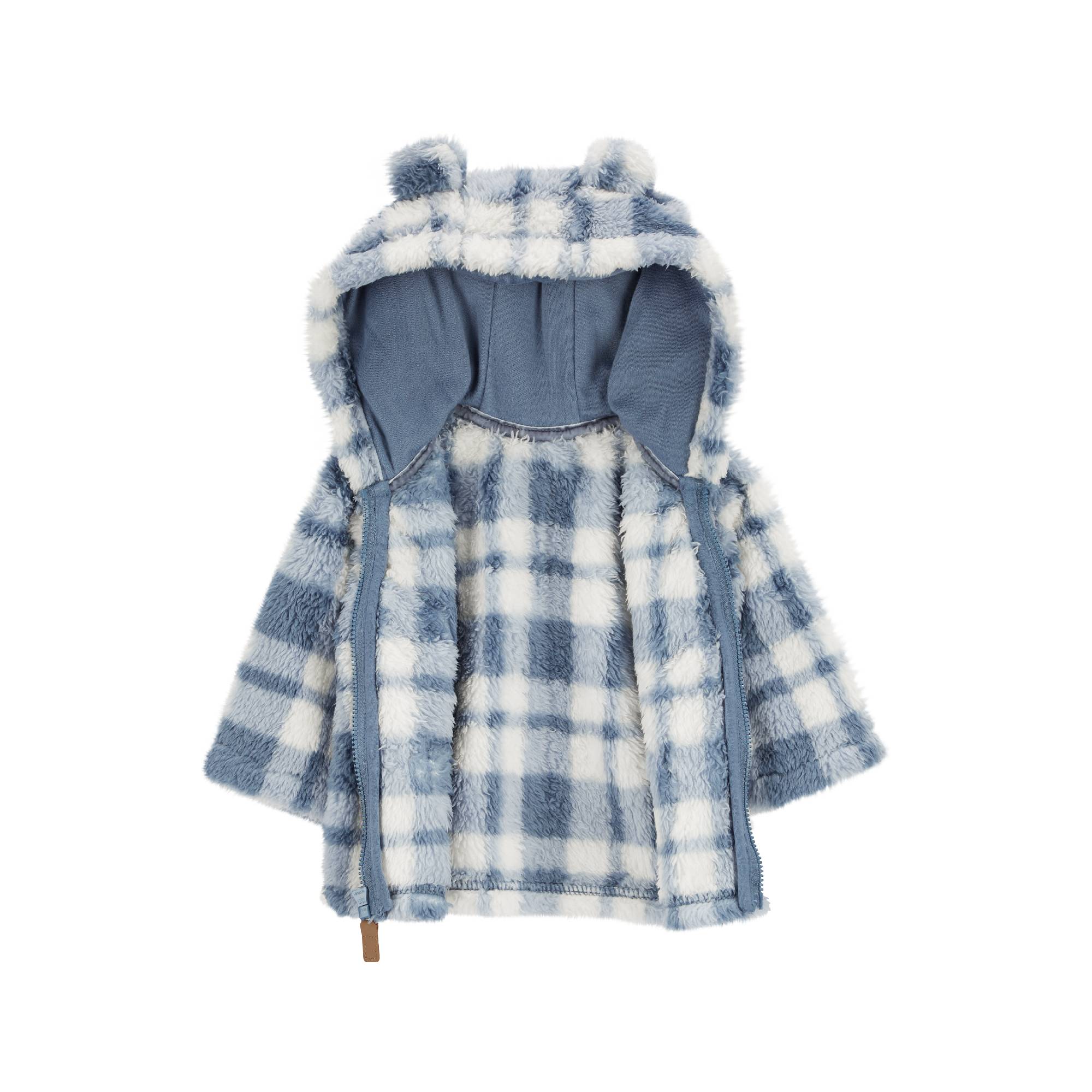 Carter plaid sale teddy coat