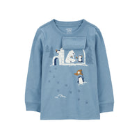 Carter's Guess What the Polar Bear is Doing Top (12M-24M)