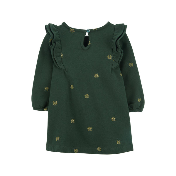 Carter's Merry Christmas Green Dress (6M-24M)