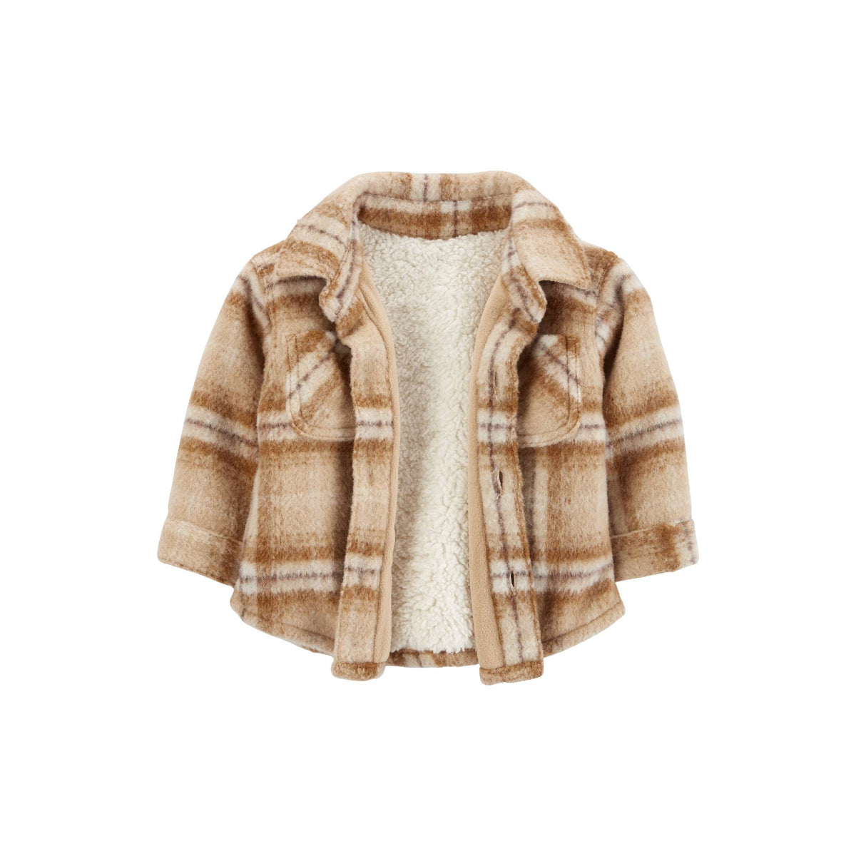 Carter's warm autumn plaid jacket (6M-24M)