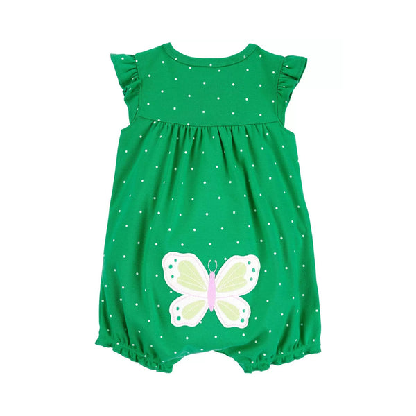 Carter's Butterfly Jumpsuit in the Flowers (6M-24M)