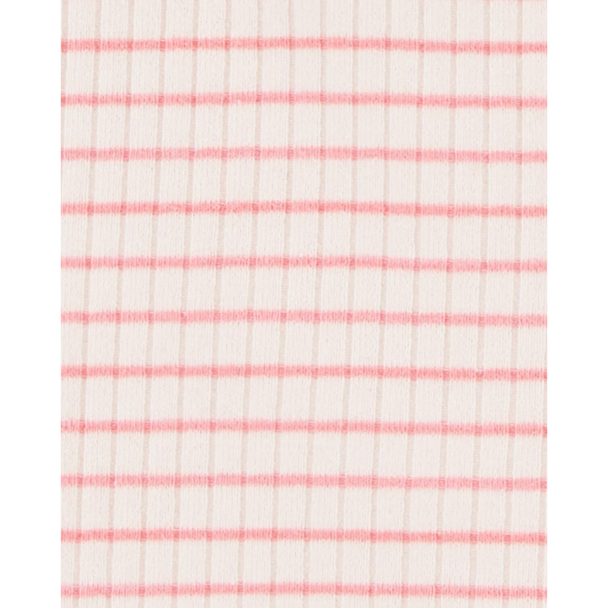 Carter's pink and white striped 2-piece set (6M-24M)
