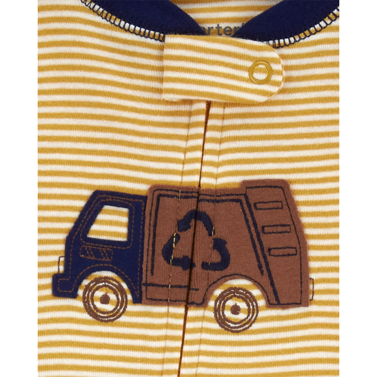 Carter's recycled truck jumpsuit (12M-18M)