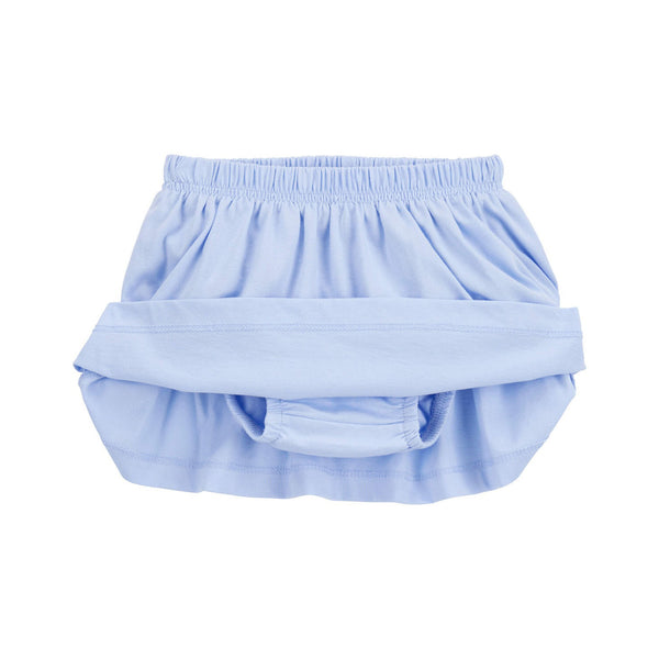 Carter's blue and white striped 2-piece set (6M-24M)