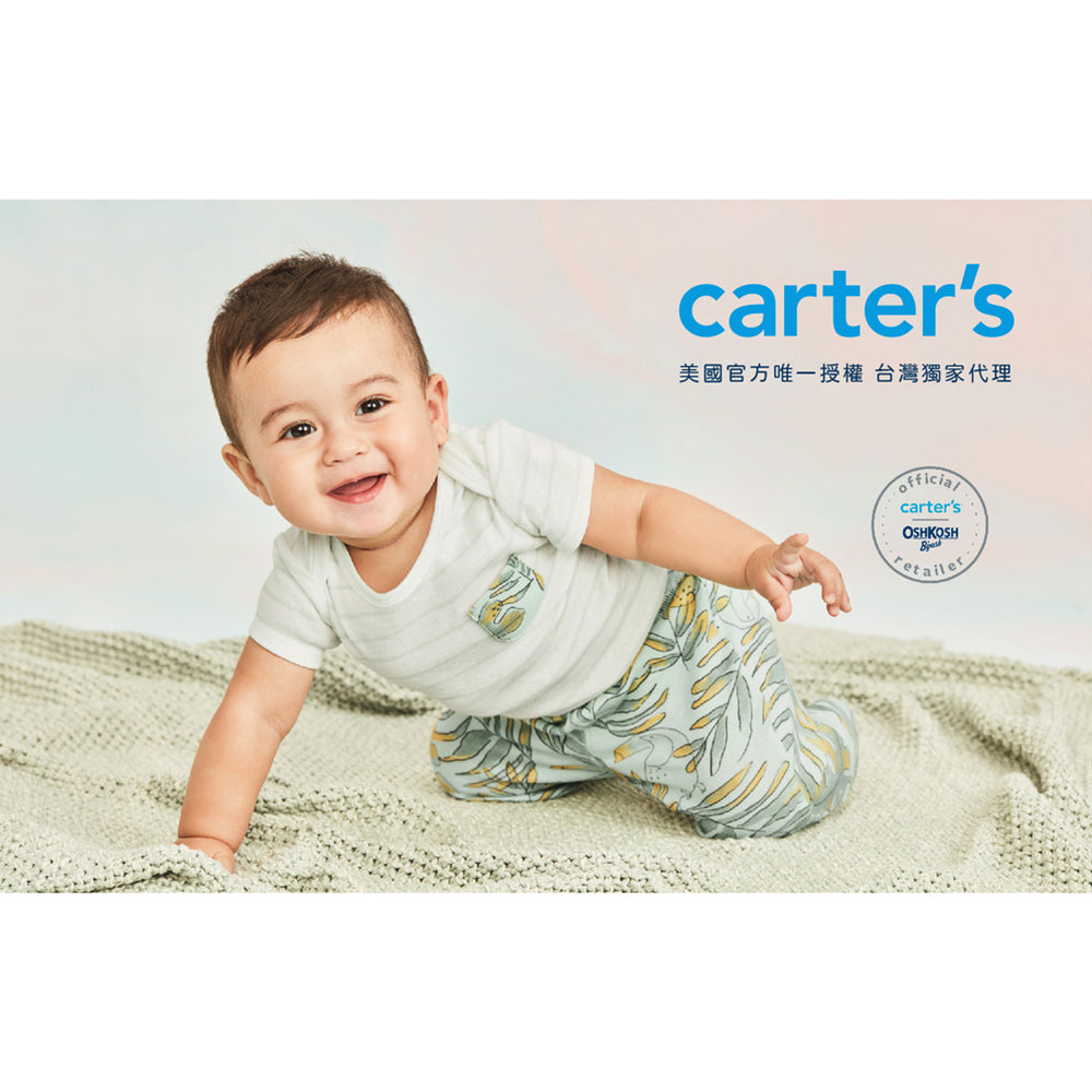 Carter's art patchwork jumpsuit (6M-24M)
