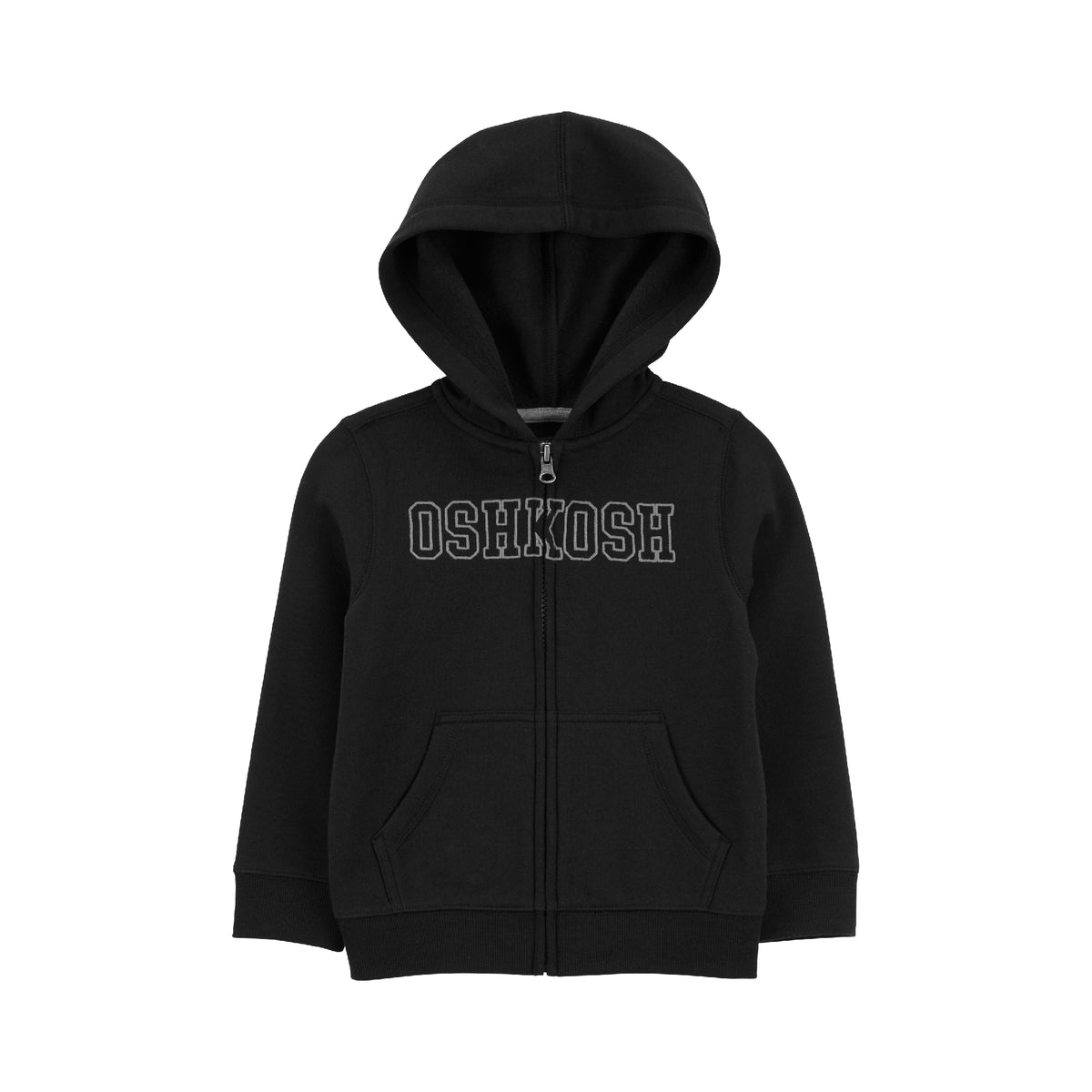 OshKosh black hooded jacket (2T-5T)