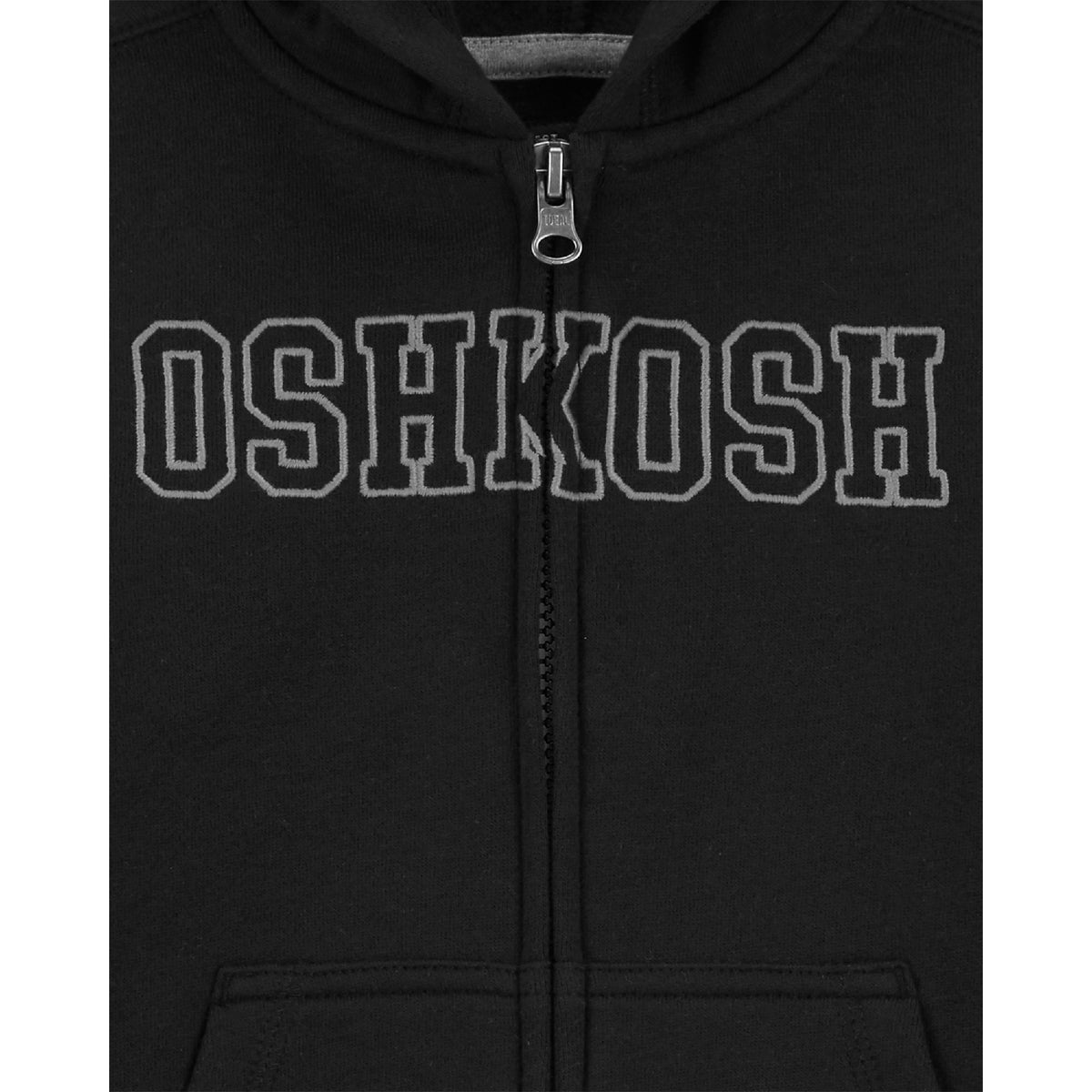 OshKosh black hooded jacket (2T-5T)