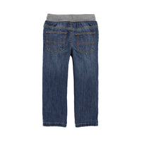 OshKosh dark blue and gray drawstring trousers (2T-5T)