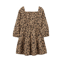 Carter's unique leopard print dress (6-8)