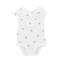 OshKosh white painted duck jacket (12M-24M)